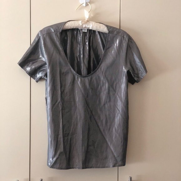 Velvet by Graham & Spencer Metallic Top Size S - Picture 7 of 15